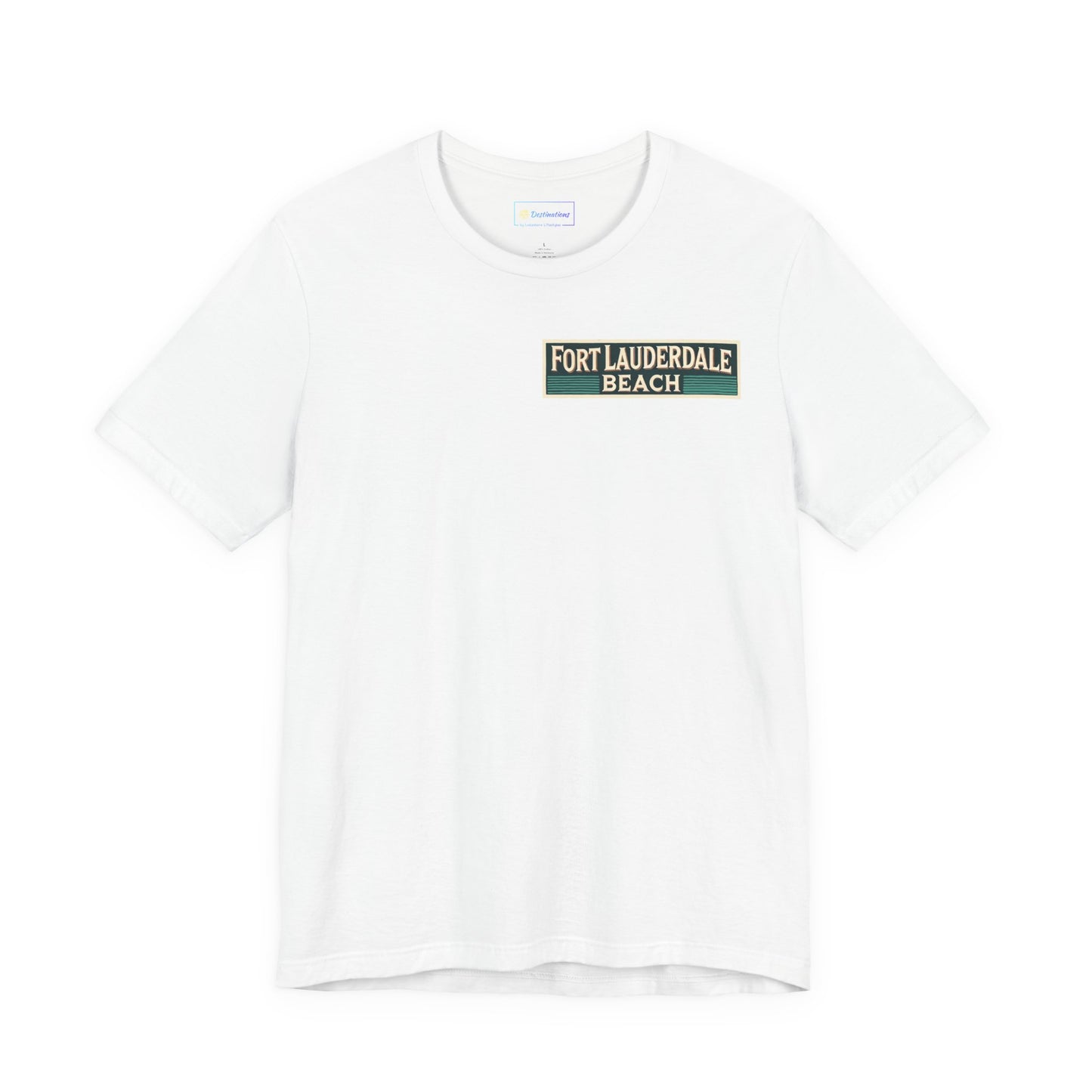 Vintage Fort Lauderdale Unisex Jersey Short Sleeve Tee