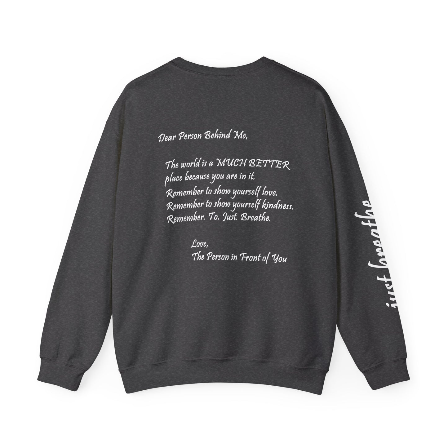 You Are Enough - Mental Health Awareness Heavy Blend Crewneck Sweatshirt