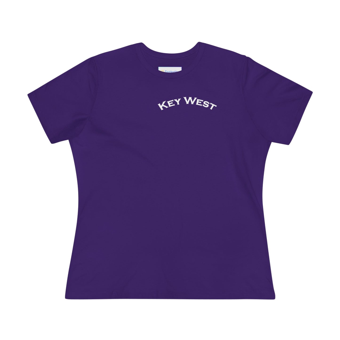 Vibrant Key West Women's Cotton Tee