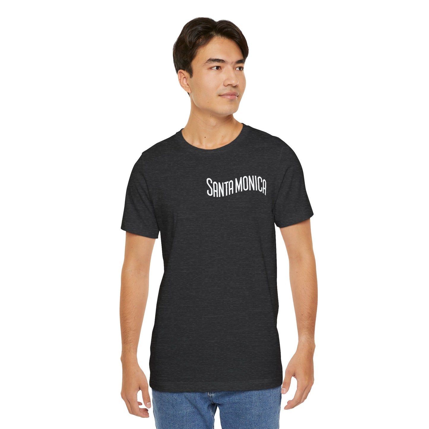 Vibrant Santa Monica Unisex Jersey Short Sleeve Tee