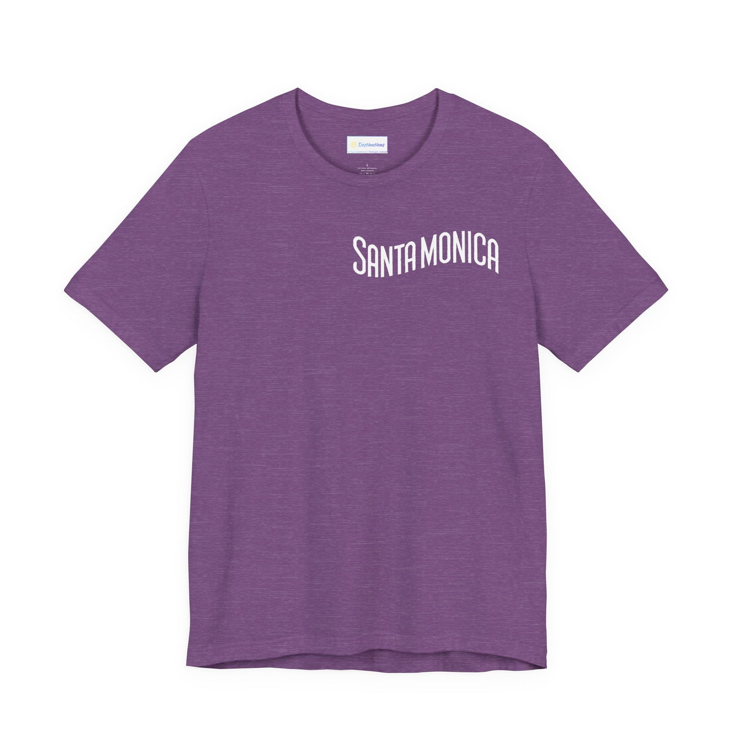 Vibrant Santa Monica Unisex Jersey Short Sleeve Tee