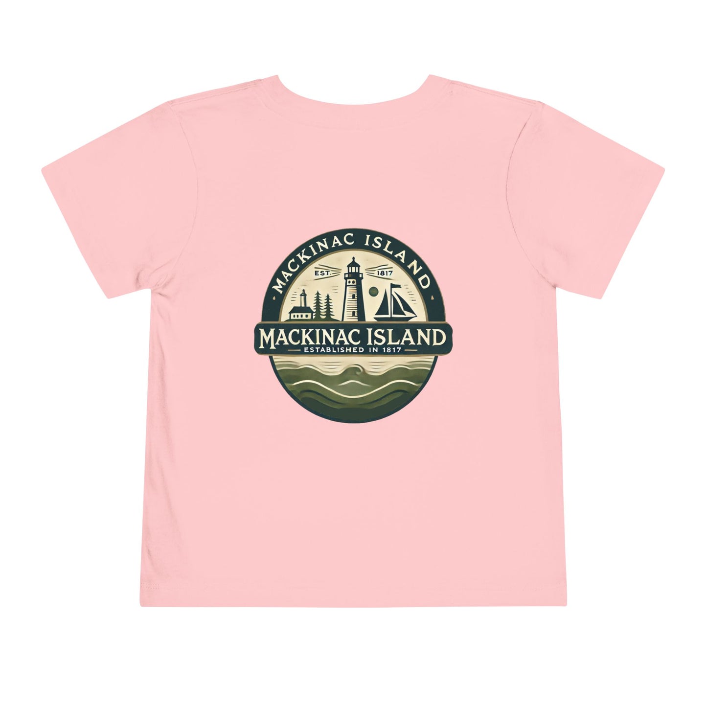 Vintage Mackinac Island Unisex Toddler Short Sleeve Tee