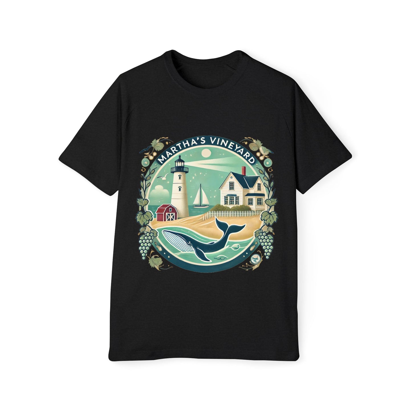 Vintage Martha's Vineyard Men's Raglan T-Shirt