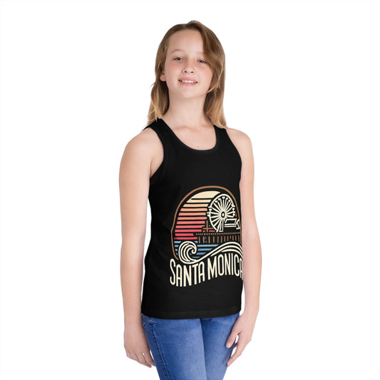 Vibrant Santa Monica Unisex Kids Jersey Tank Top