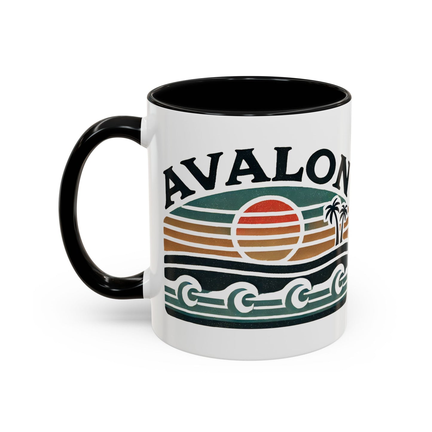 Retro Avalon Accent Coffee Mug
