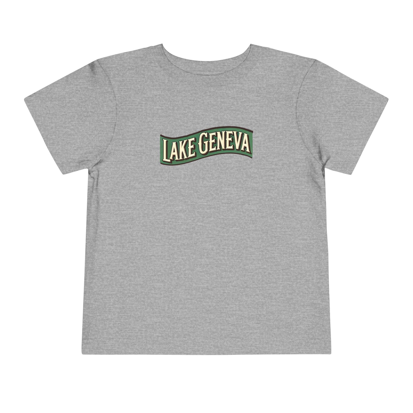 Retro Lake Geneva Unisex Toddler Short Sleeve Tee