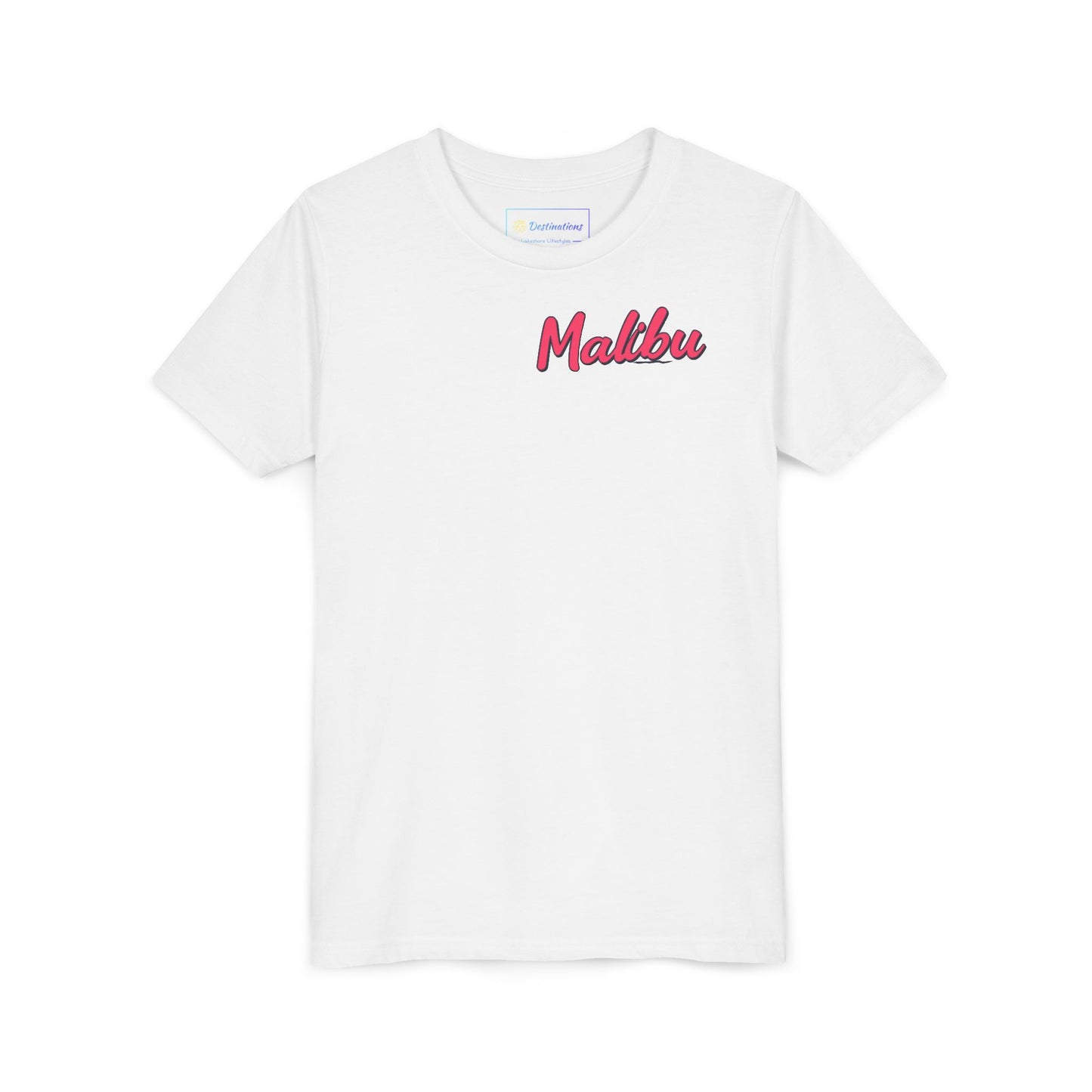 Retro Malibu Unisex Youth Short Sleeve Tee