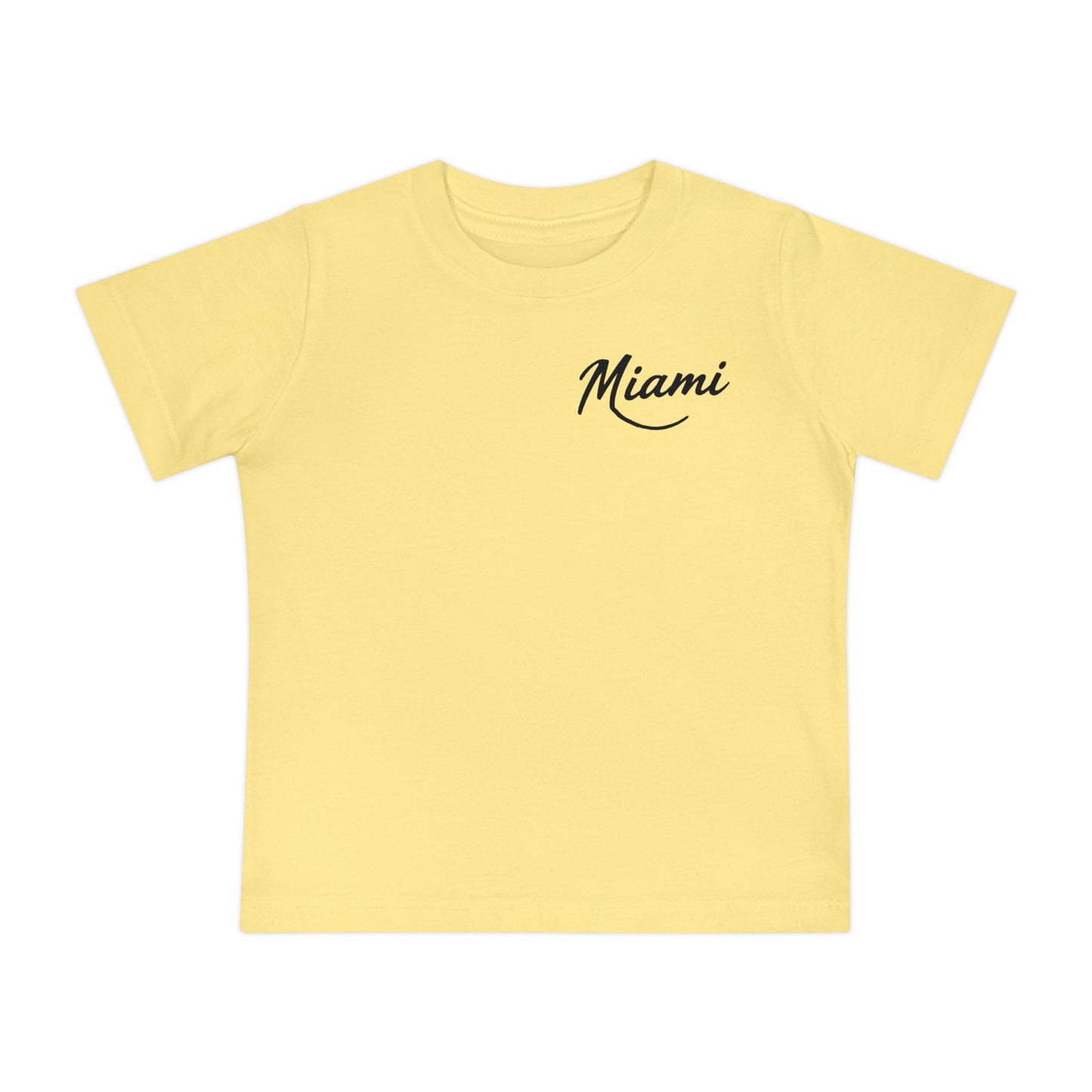 Retro Miami Unisex Baby Short Sleeve T-Shirt
