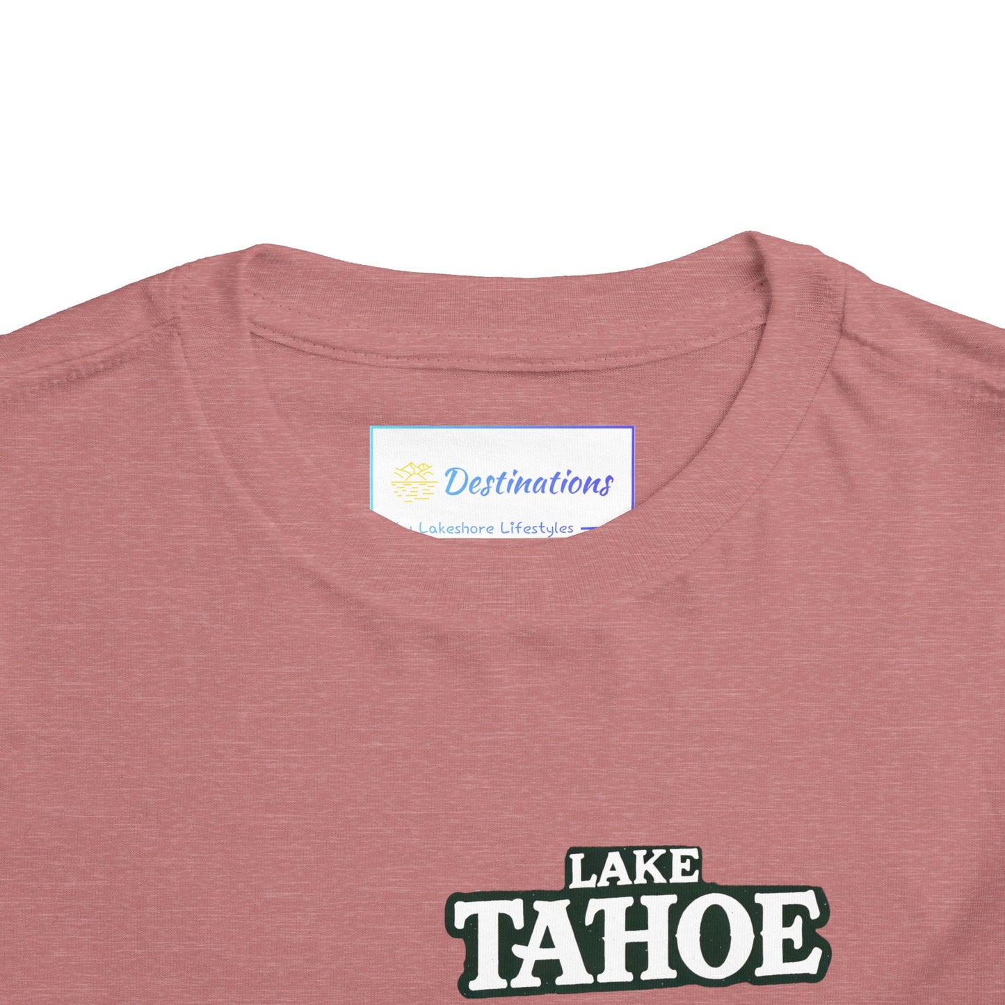 Vintage Lake Tahoe Unisex Toddler Short Sleeve Tee