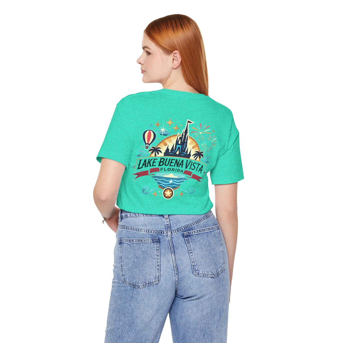 Adventurous Lake Buena Vista Unisex Jersey Short Sleeve Tee