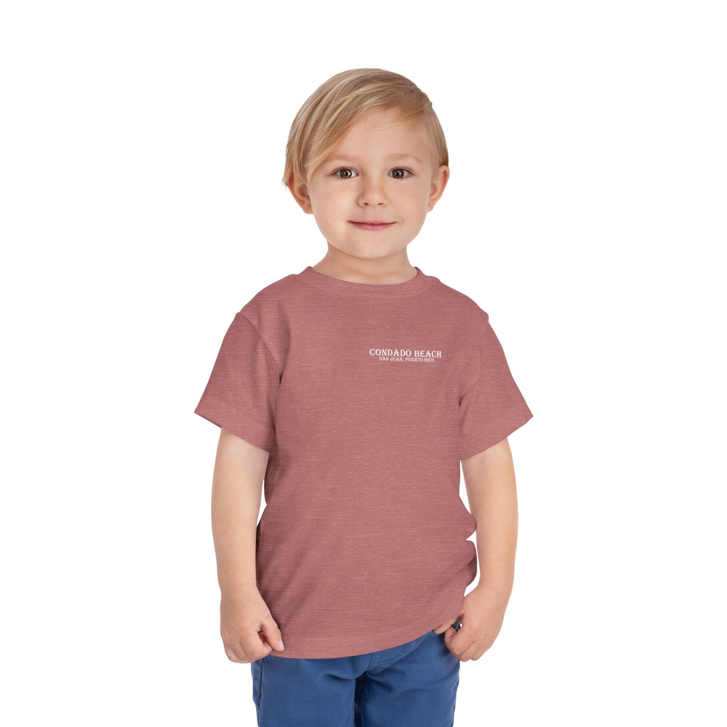 Coastal Vibes Condado Beach Unisex Toddler Short Sleeve Tee