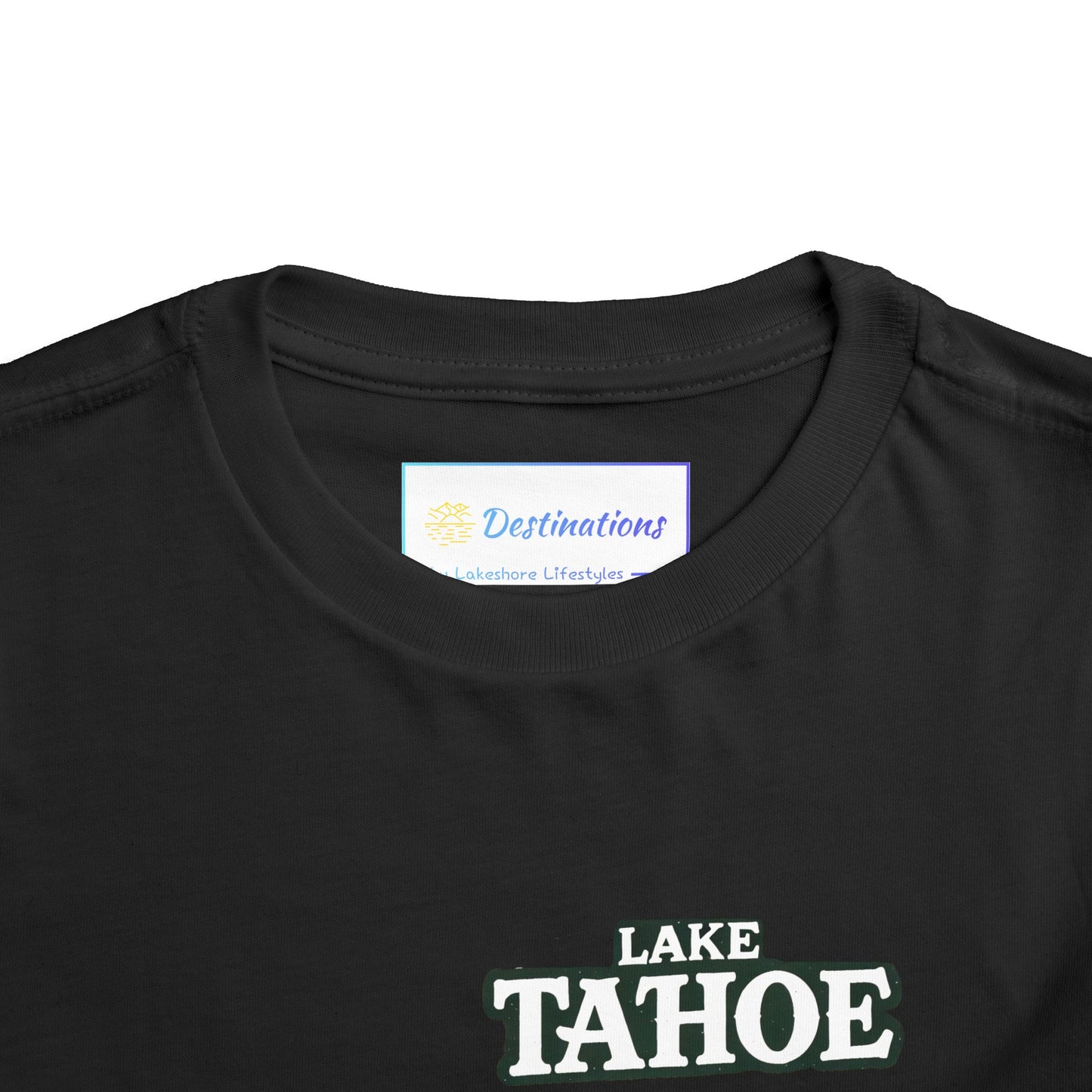 Vintage Lake Tahoe Unisex Toddler Short Sleeve Tee