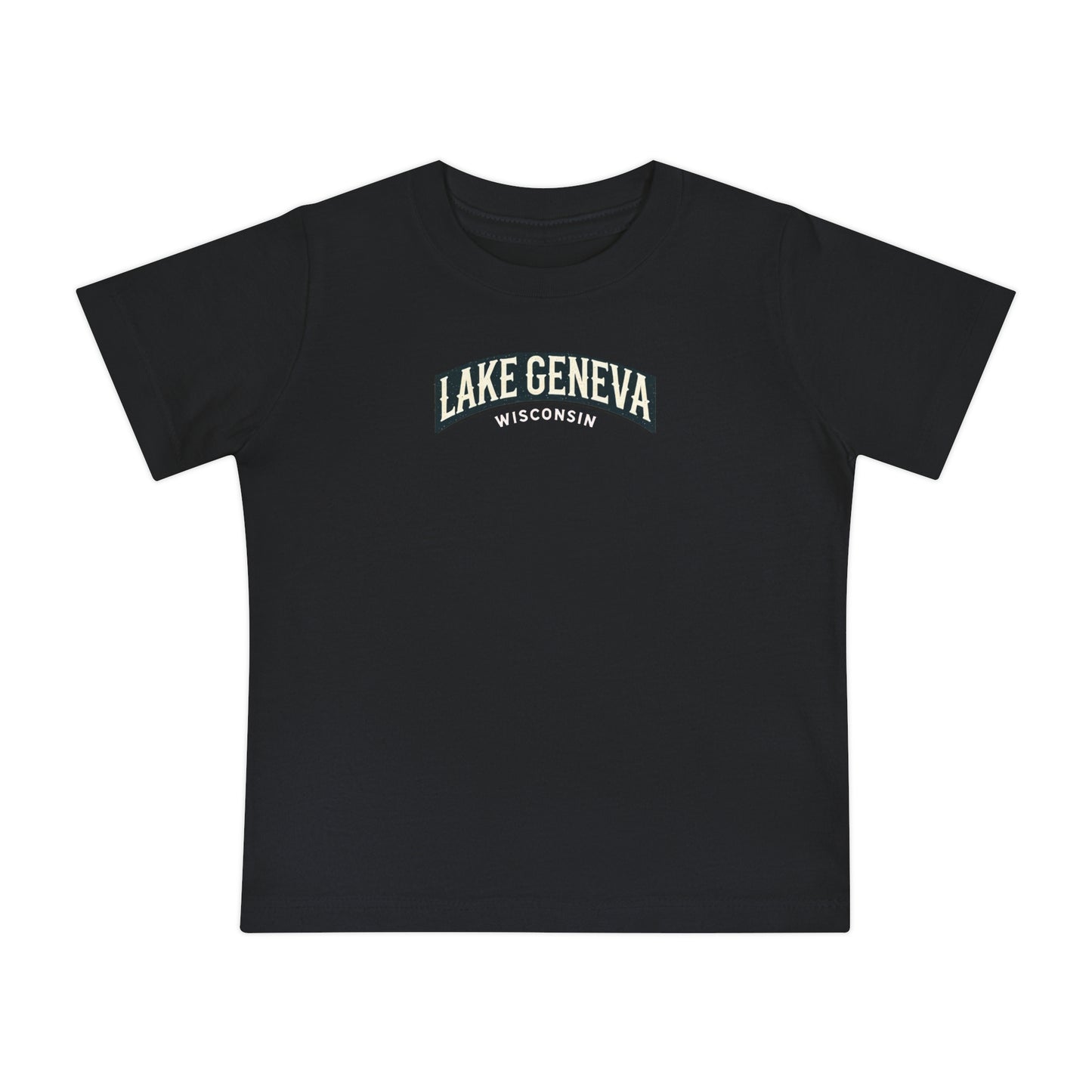 Vintage Lake Geneva Unisex Baby Short Sleeve T-Shirt