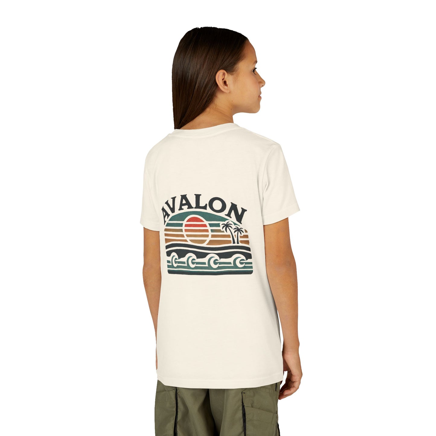 Retro Avalon Sunset Youth Short Sleeve Tee
