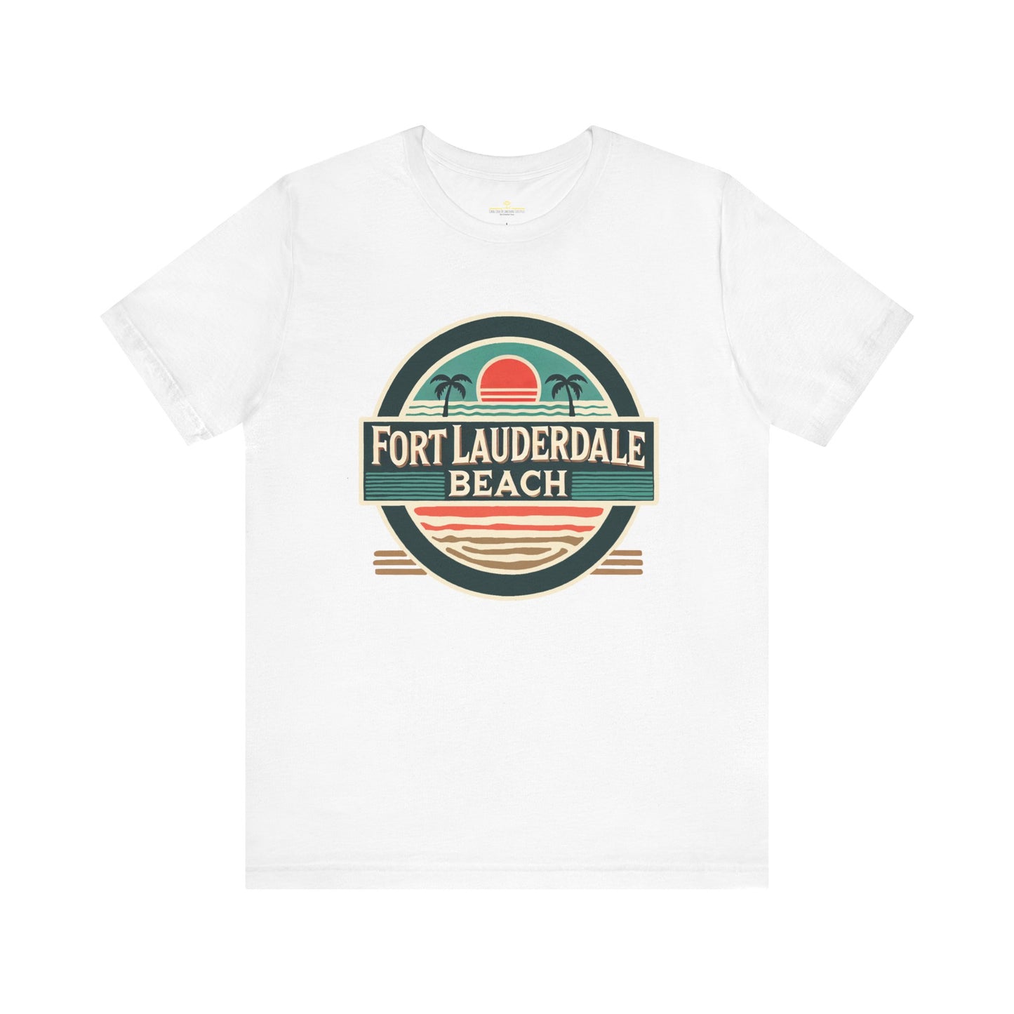 Vintage Fort Lauderdale Unisex Jersey Short Sleeve Tee