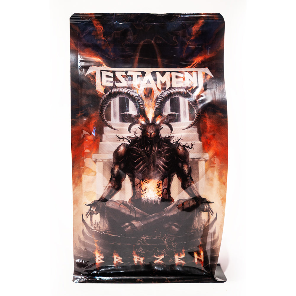 OFFICIAL Testament 'Brazen' Coffee Tour Tin (12oz)