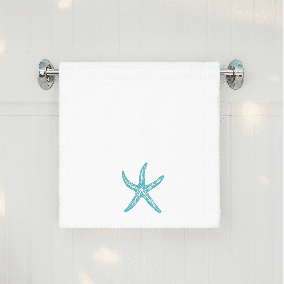 Starfish Face Towel