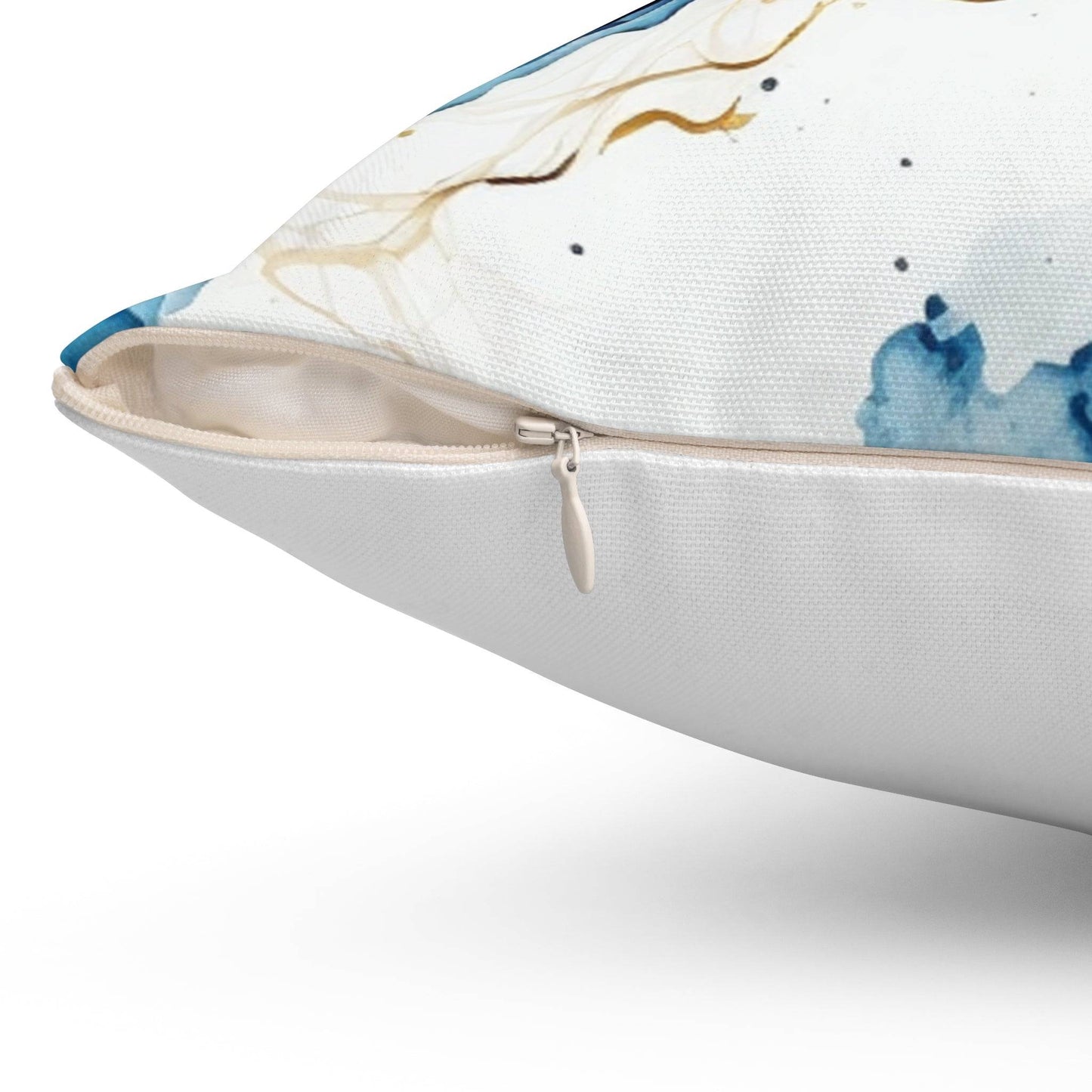 Ocean Marble Decorative Pillow