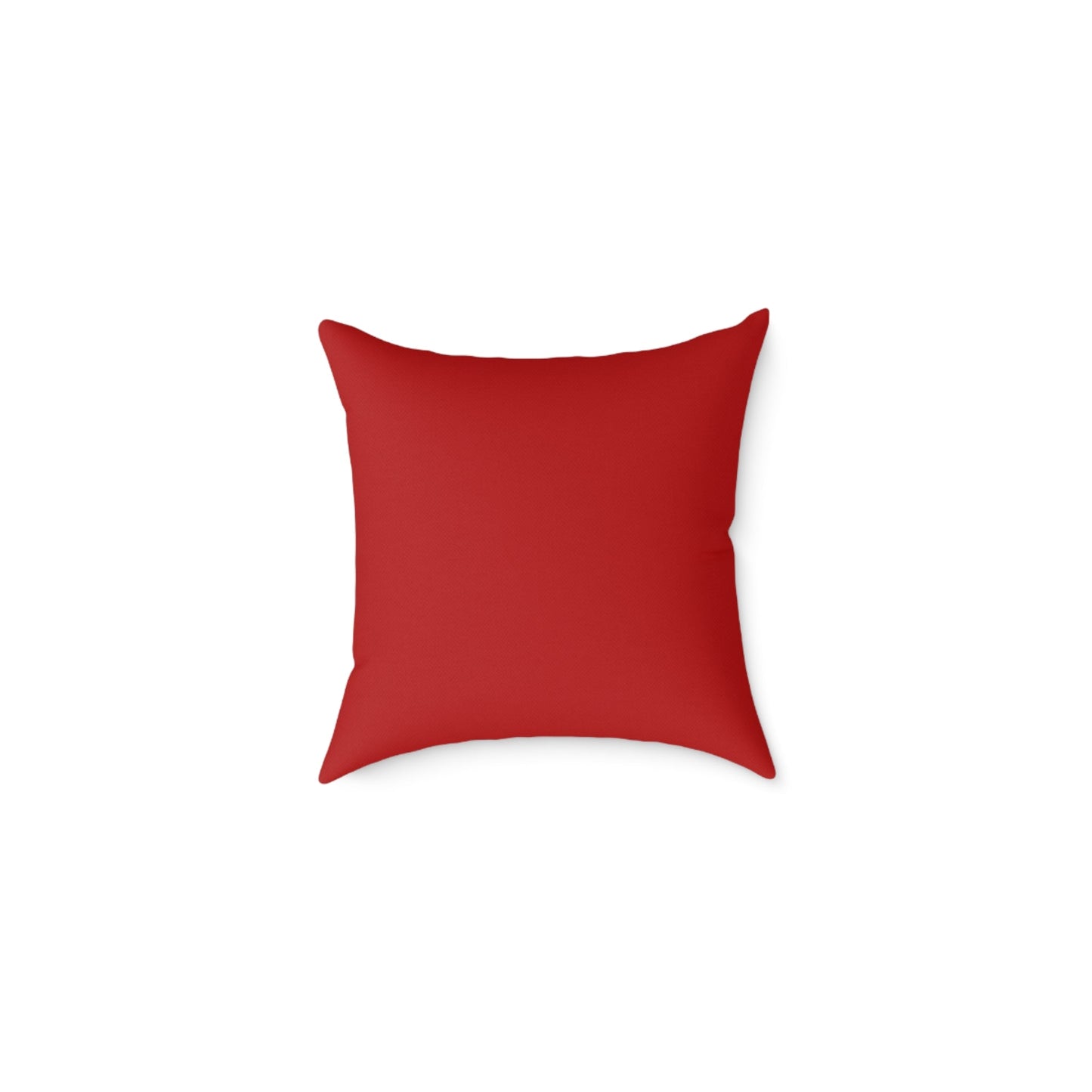 Red and White Striped Christmas Throw Pillow
