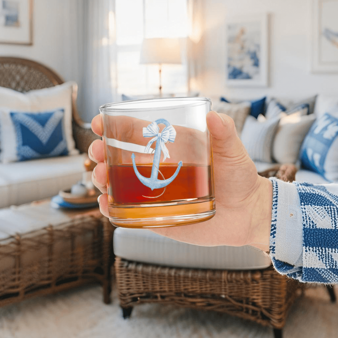 Anchor Cocktail Glass