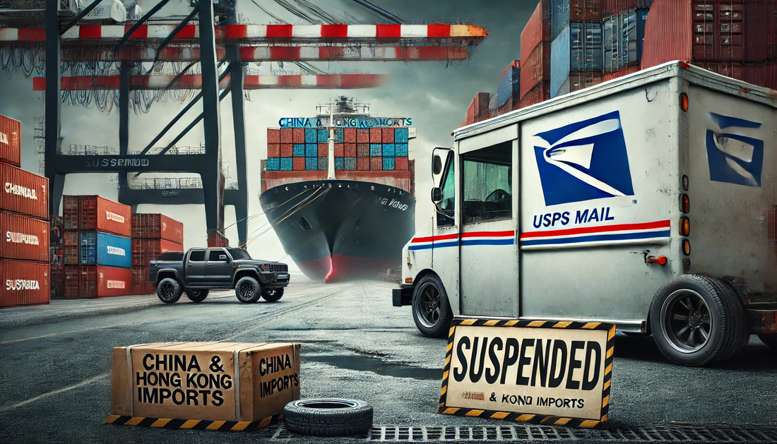 USPS Suspension of Inbound Packages from China and Hong Kong