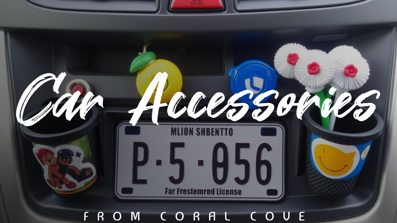 From Coral Cove: Car Accessories