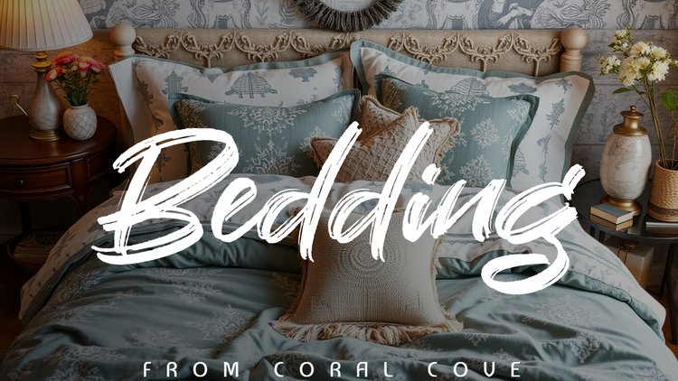 From Coral Cove: Bedding