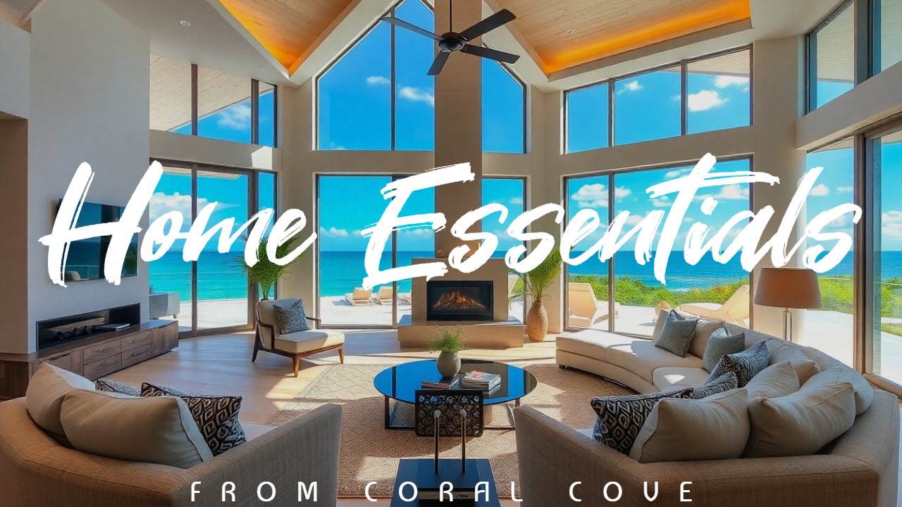 From Coral Cove: Home Essentials