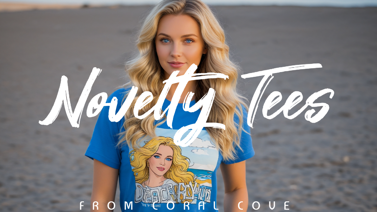 From Coral Cove: Novelty Tees