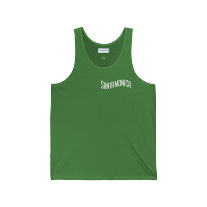 Vibrant Santa Monica Unisex Jersey Tank