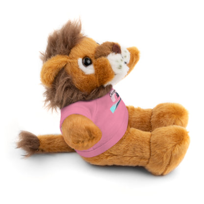 Elegant Chicago Skyline Stuffed Animals with Tee