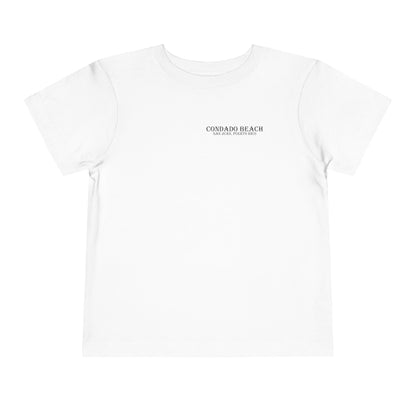Coastal Vibes Condado Beach Unisex Toddler Short Sleeve Tee