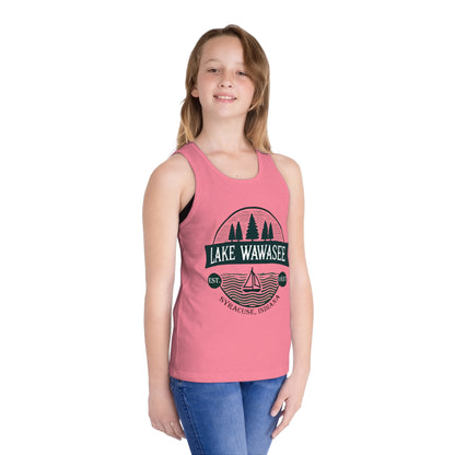 Vintage Lake Wawasee Unisex Kids Jersey Tank Top