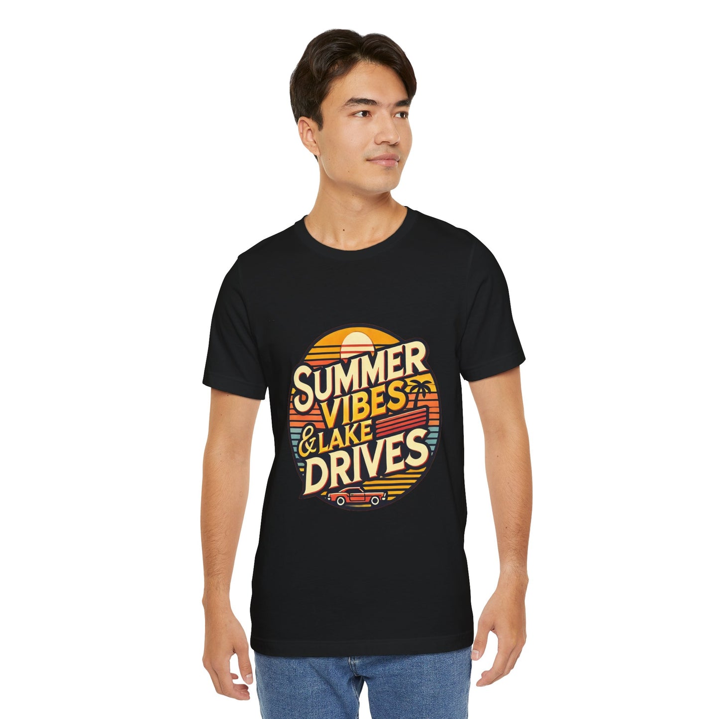 Summer Vibes & Lake Drives Short Sleeve Tee