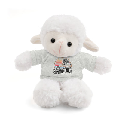 Vibrant Santa Monica Stuffed Animals with Tee