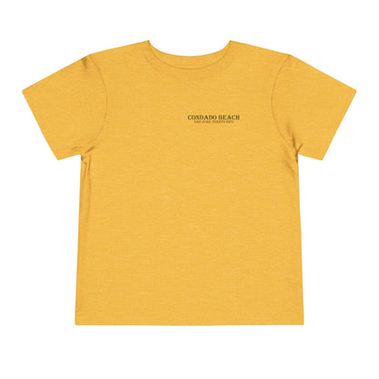 Coastal Vibes Condado Beach Unisex Toddler Short Sleeve Tee