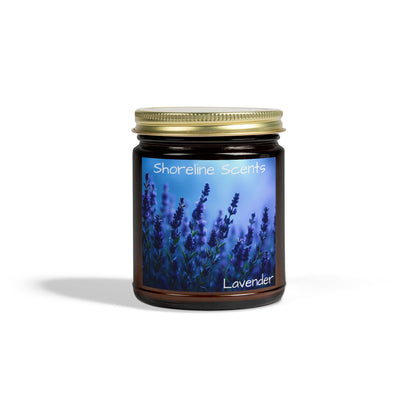 Lavender Scented Candle (Apricot Wax)