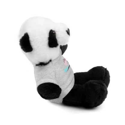 Elegant Chicago Skyline Stuffed Animals with Tee