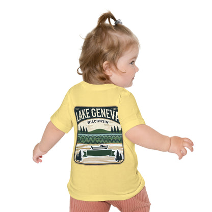 Vintage Lake Geneva Unisex Baby Short Sleeve T-Shirt