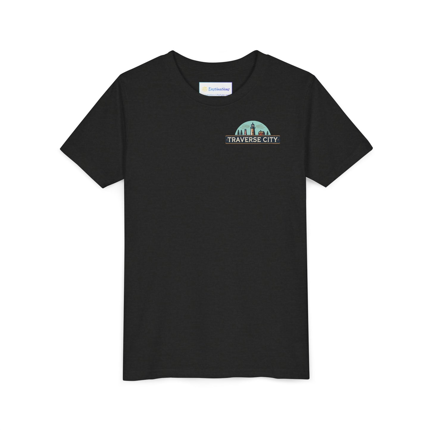 Vintage Traverse City Unisex Youth Short Sleeve Tee