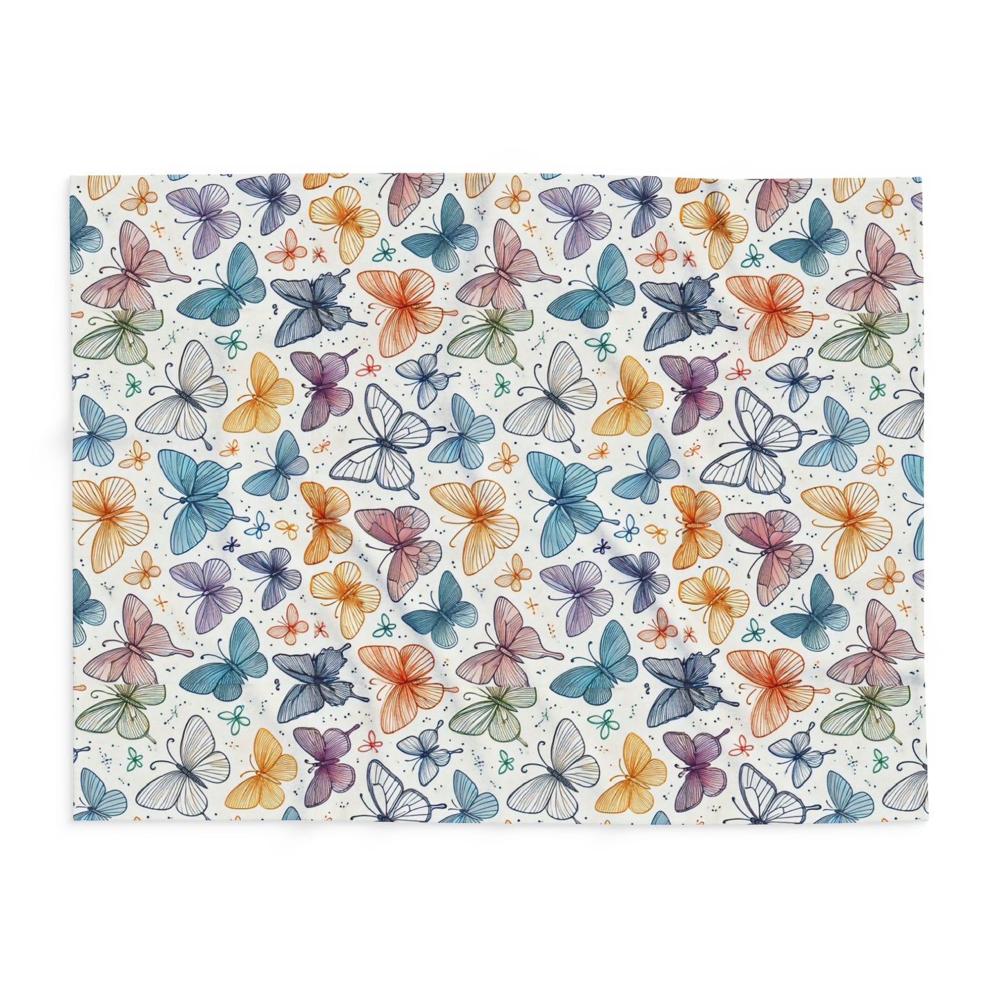 Butterflies Arctic Fleece Blanket