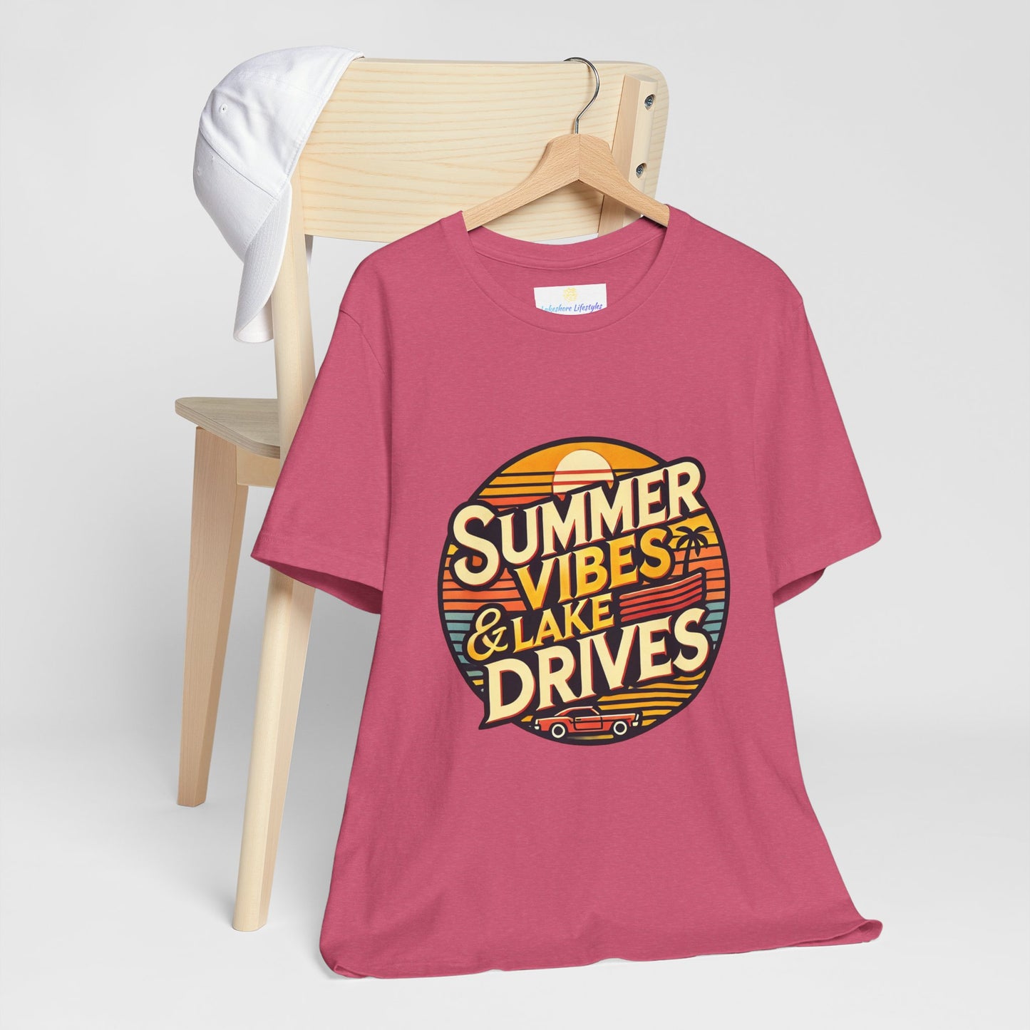 Summer Vibes & Lake Drives Short Sleeve Tee
