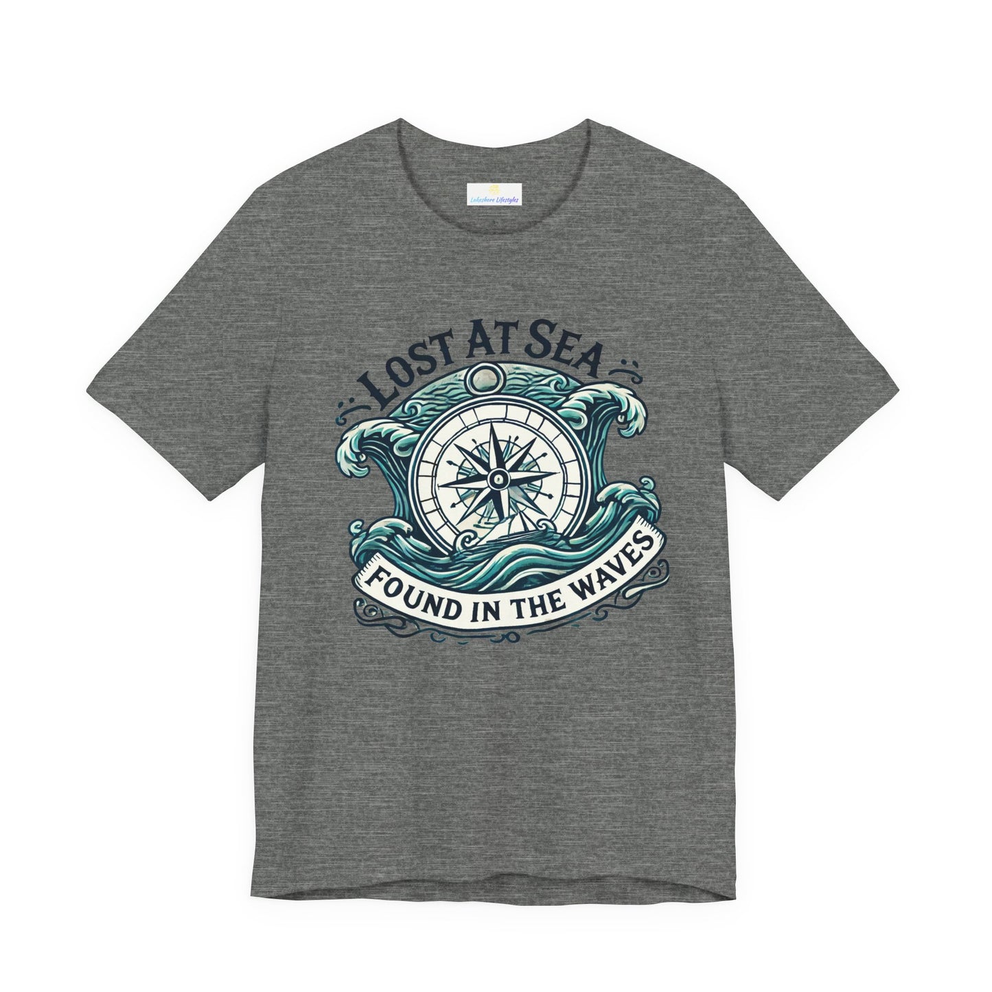 Lost at Sea, Found in the Waves Short Sleeve Tee