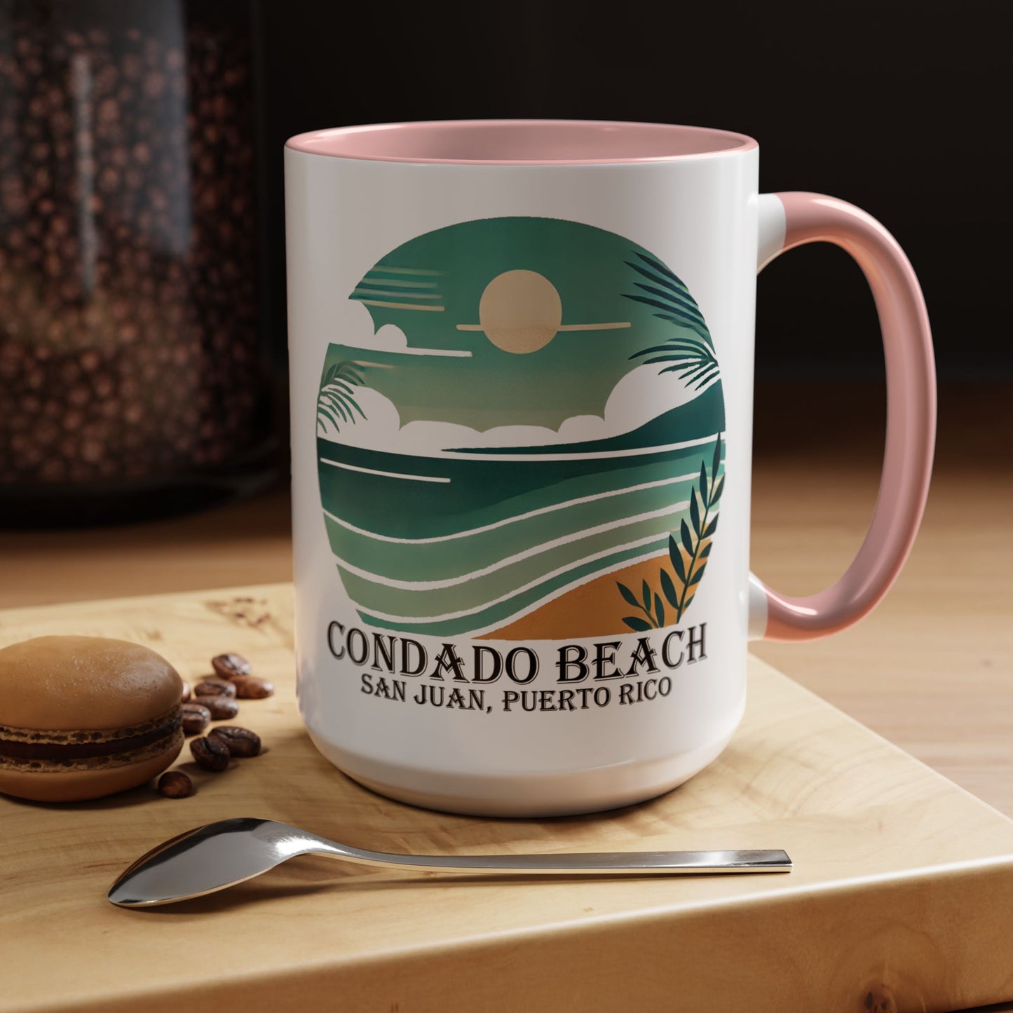 Coastal Vibes Condado Beach Accent Coffee Mug