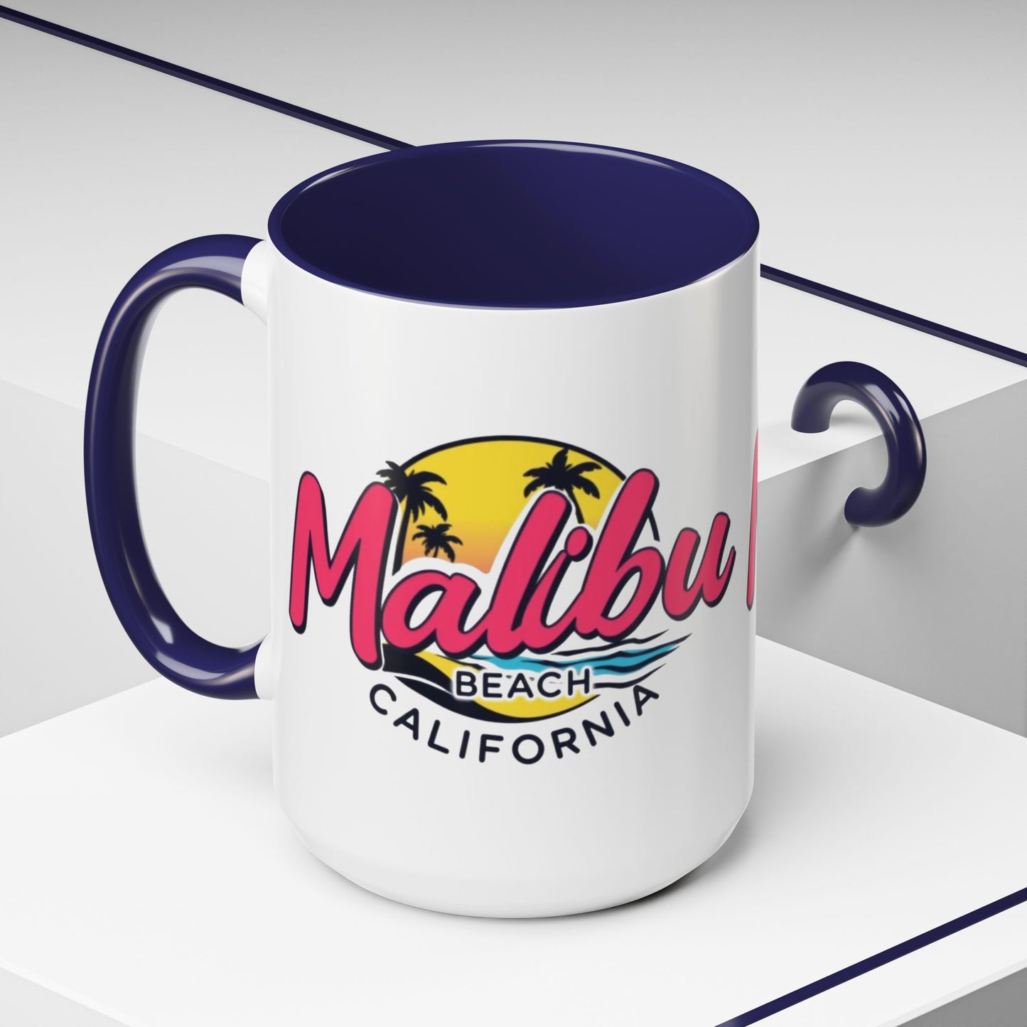 Retro Malibu Accent Coffee Mug