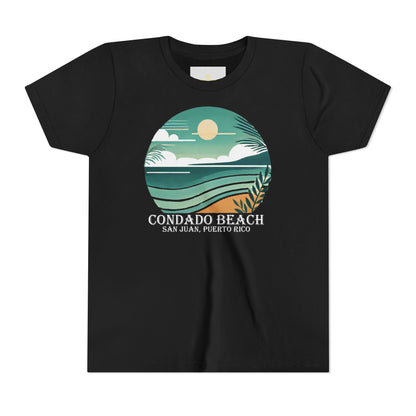 Coastal Vibes Condado Beach Unisex Youth Short Sleeve Tee