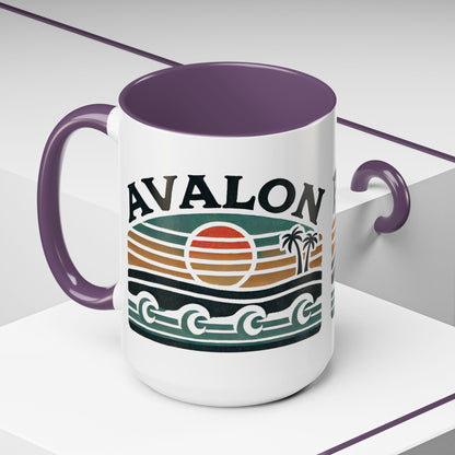 Retro Avalon Accent Coffee Mug