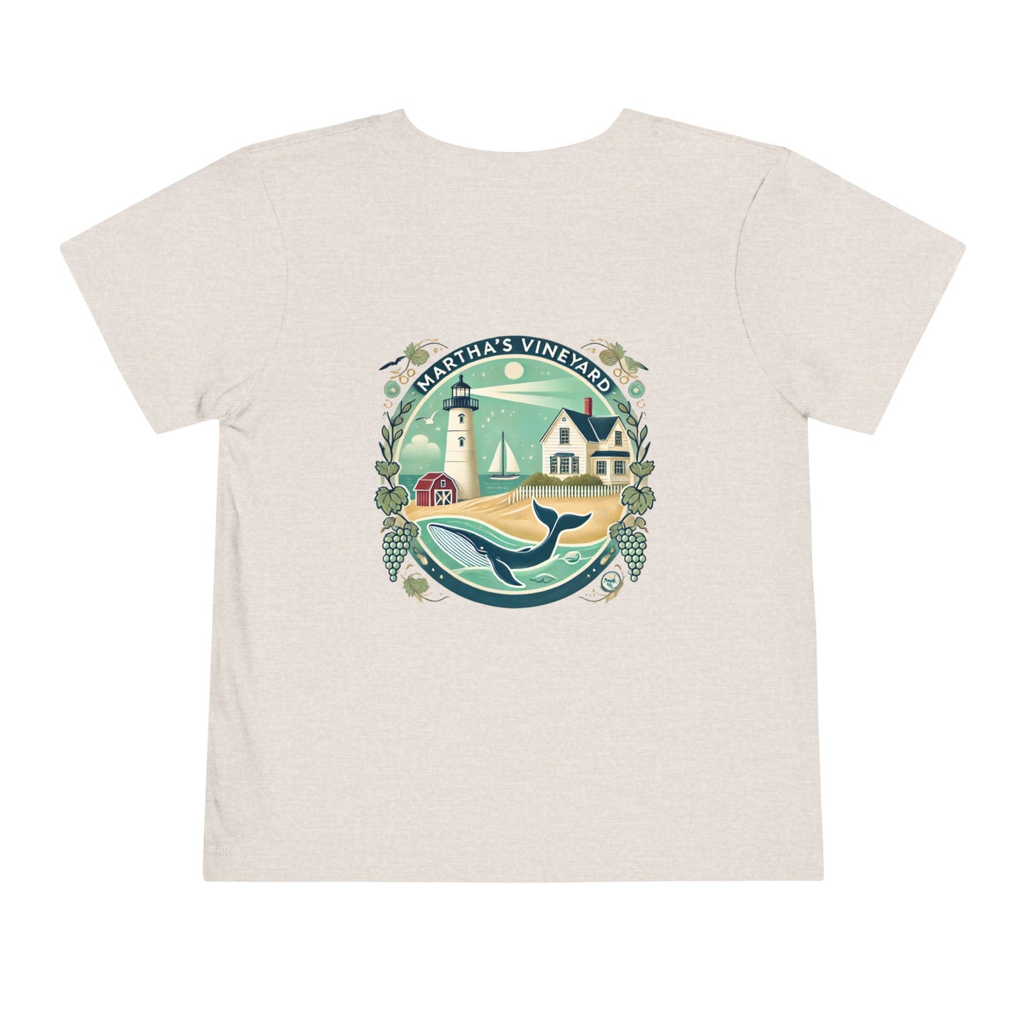 Vintage Martha's Vineyard Unisex Toddler Short Sleeve Tee