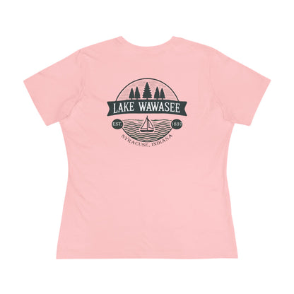 Vintage Lake Wawasee Women's Cotton Tee