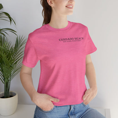 Coastal Vibes Condado Beach Unisex Jersey Short Sleeve Tee